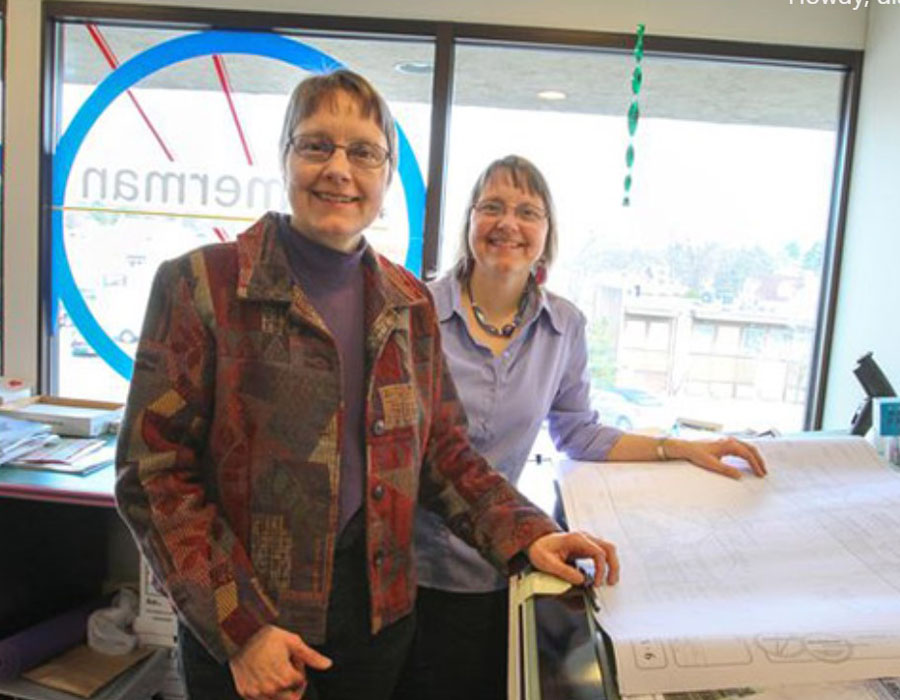 Twin sister architects celebrate 25 years