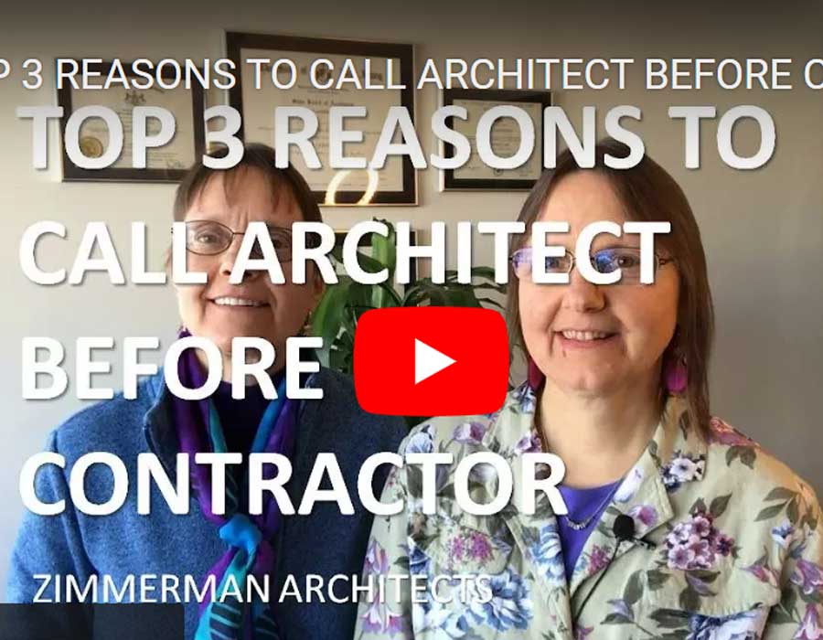 Why you should call your architect first