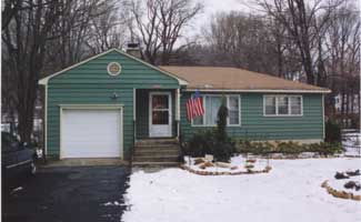 exterior before improvements