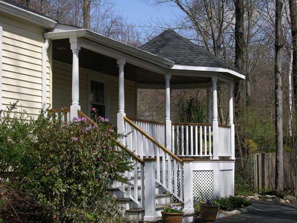 New covered porch enhances outdoor living