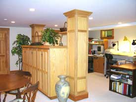 Let nature into your basement office