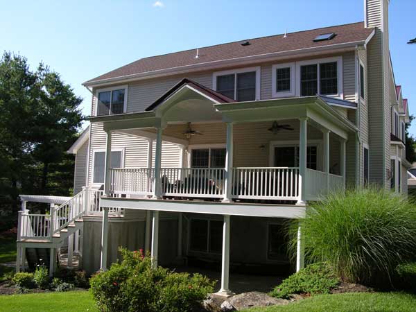 multi-level deck