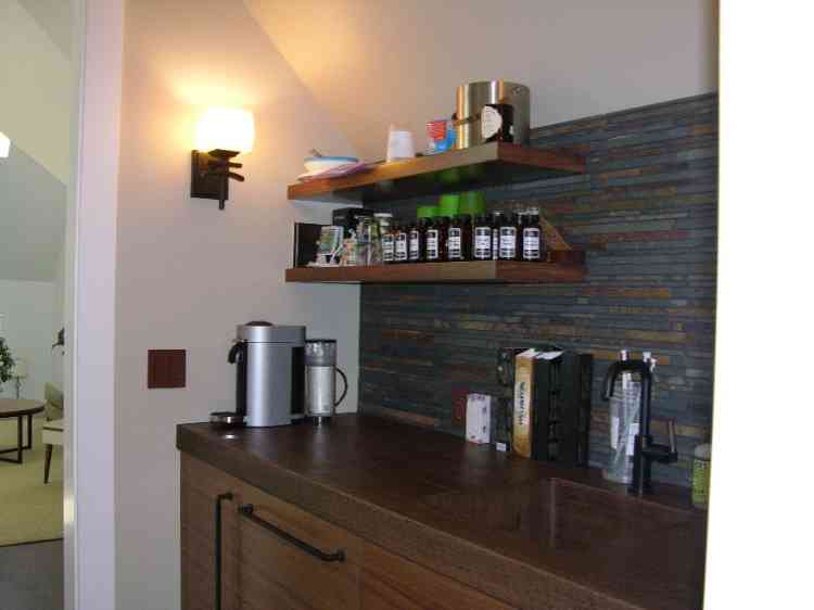 A coffee bar in your home office