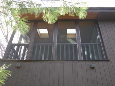 Screened Porch off Master