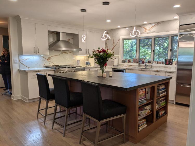 The kitchen after update