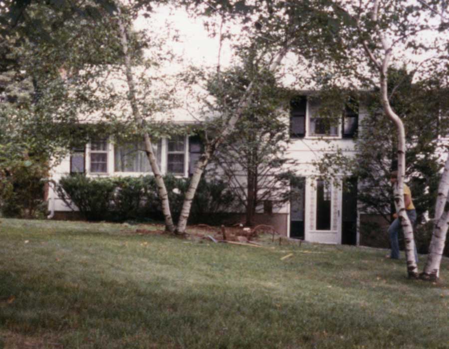 house before contemporary-style renovation