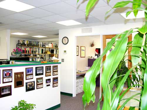 Inside the Zimmerman Architects office