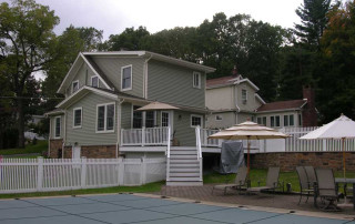 Rear Elevation / Deck After