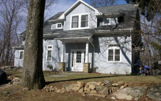 two story cottage front elevation
