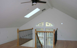 Specialty window at stair