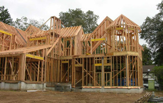 Rear Elevation – Rough Framing