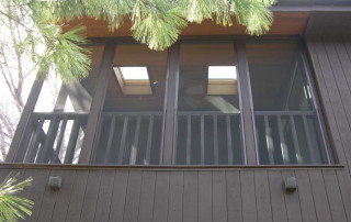 New Screened Porch – part of the Master Suite
