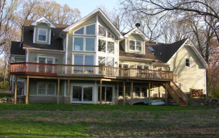 Lake front on Lake Intervale
