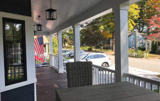 View of neighborhood from front porch