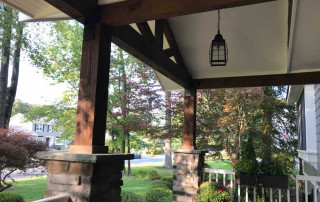 View from front porch