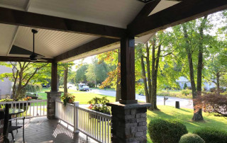 View from front porch