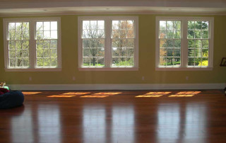 New Family Room with expansive windows (Unfurnished)