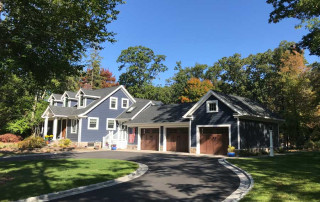 Three Car Garage After