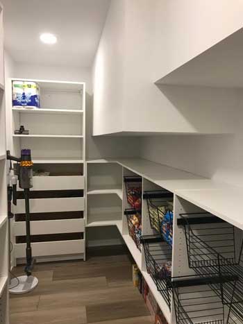 Working around ductwork