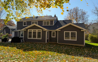 Rear Elevation After – New Master Suite Addition at Side