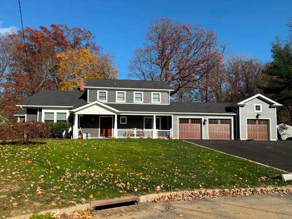 Front Elevation After