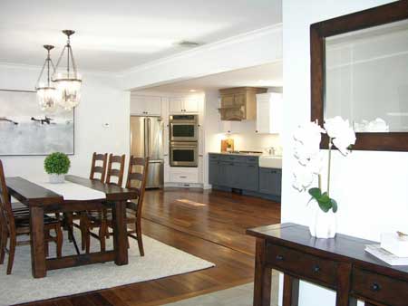 Kitchen are open for cooking and connecting