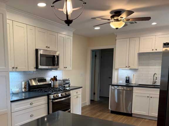 Kitchen view 1 after