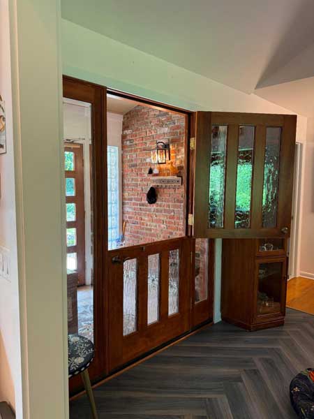 Dutch door entry