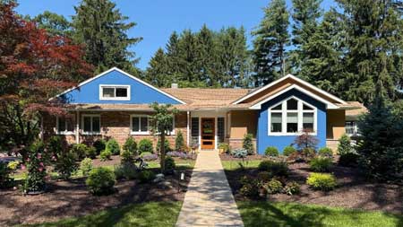 Addition, large kitchen, new entry