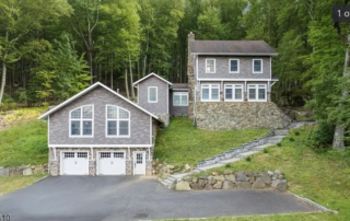 House on the side of a hill