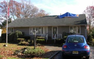 Front Elevation Before (post-fire)