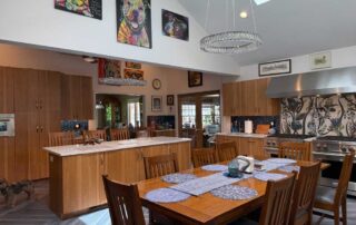 Expanded kitchen now fit to be the central gathering space