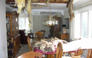 Old narrow dining room (post-fire)