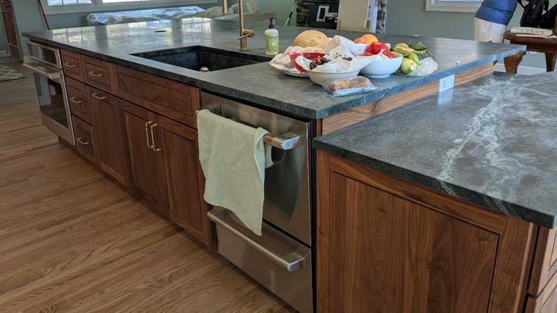 kitchen redesign lowers surface