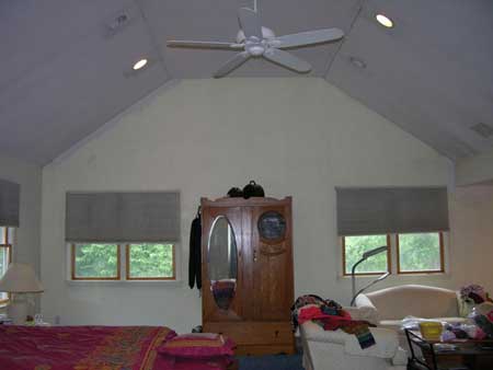 master bedroom before new windows
