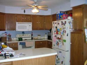 Kitchen before renovation