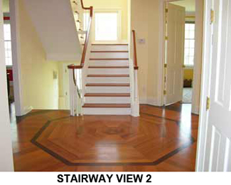 Messina house - interior stairay view 2