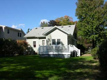 house rear after renovation