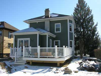 The Roberts house after renovation